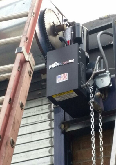 Automated rolling door motor Baltimore