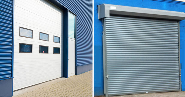 Overhead Garage Door Or Rolling Gate