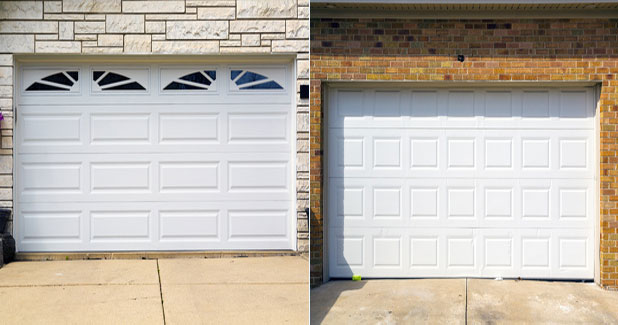 Residential garage doors