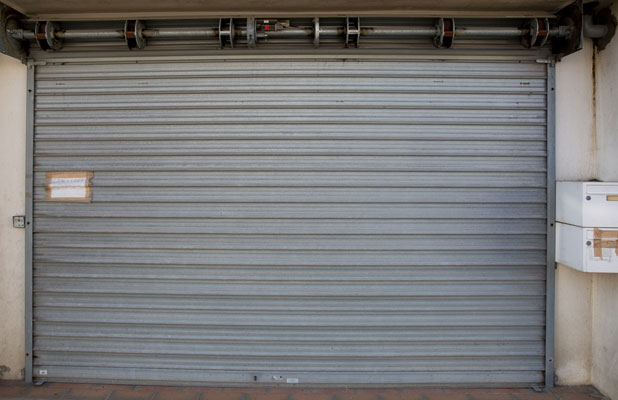 Storefront roll down gate Baltimore